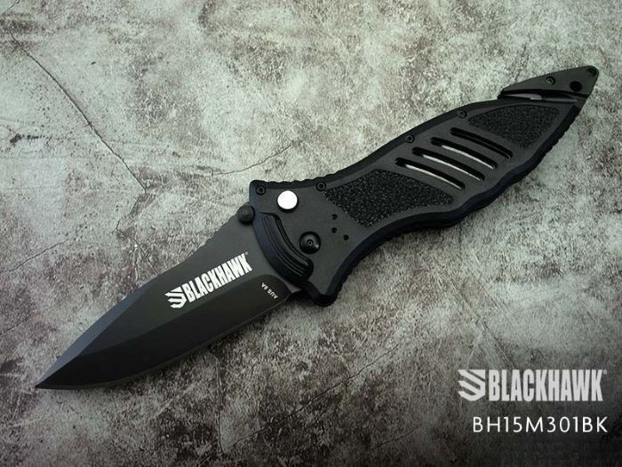 ○○ ブラックホーク BH15M301BK CQD フォルダー 直刃 CQD Large