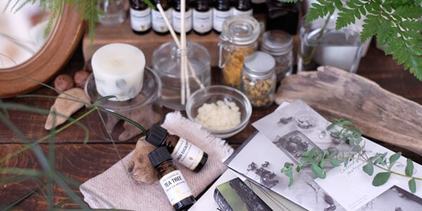 ハーブのアロマオイル