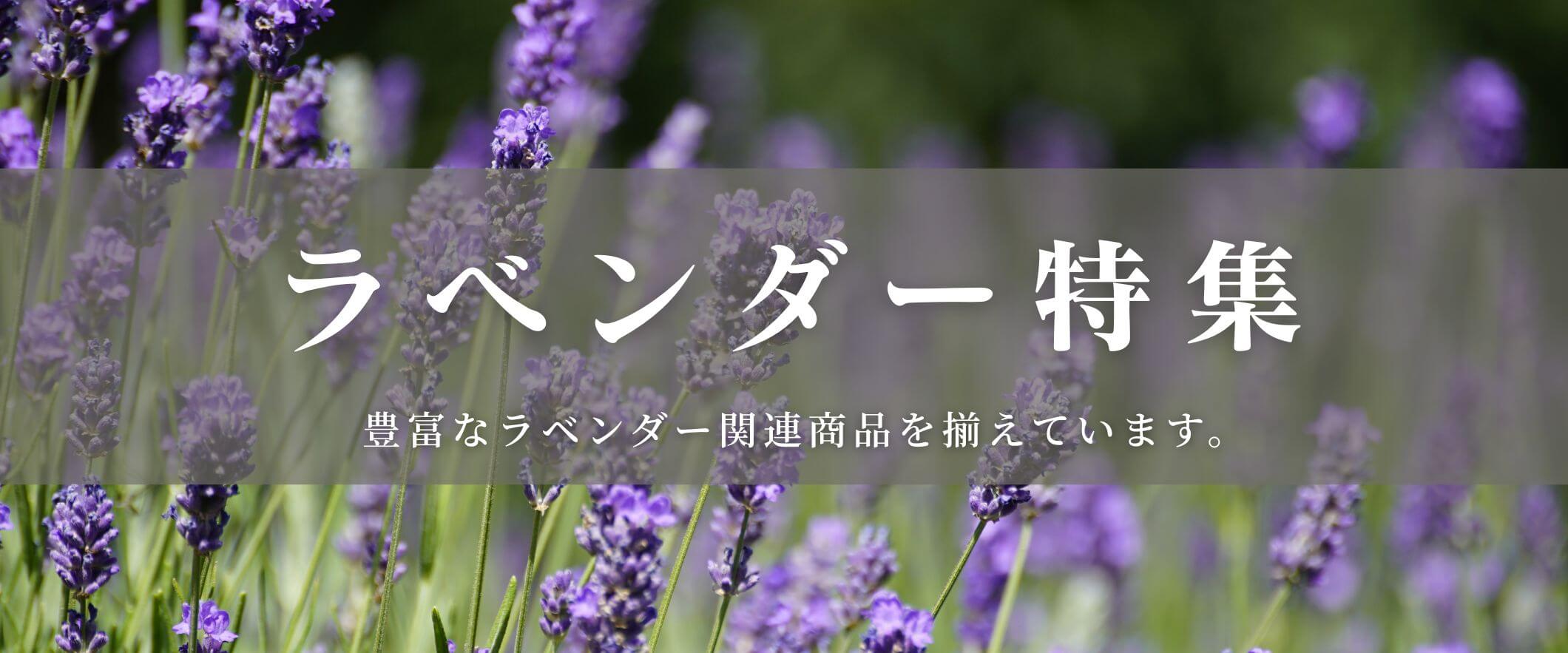 ラベンダーアロマオイル特集
