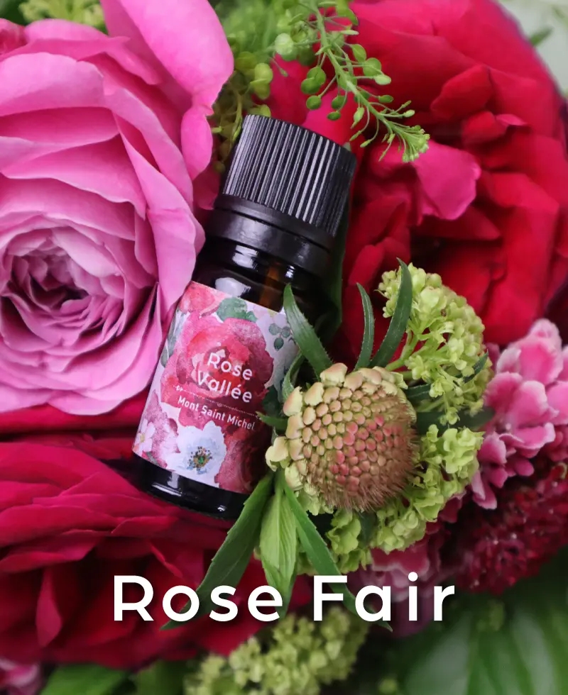 ブレンド精油 Rose Vallee 発売｜エッセンシャルオイル・ 精油・アロマ