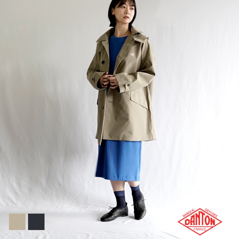 DANTON / 3LAYER COAT 3レイヤーフードコート | 新作,2024春夏 ...