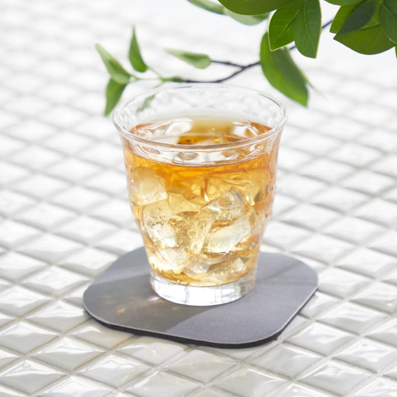 溶岩石コースター ソフトタイプ 約幅10cm×長さ10cm×厚み0.4cm