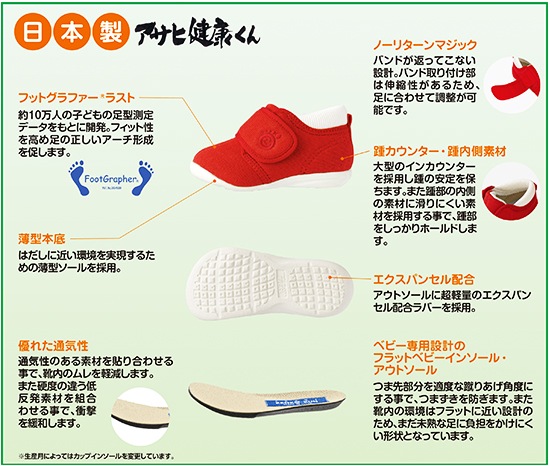 アサヒ健康くんb01 Jp ネイビー すべての商品 アサヒシューズ公式通販サイト ｗｅｂストア