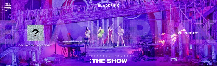 予約】BLACKPINK 2021 THE SHOW LIVE CD「YG」