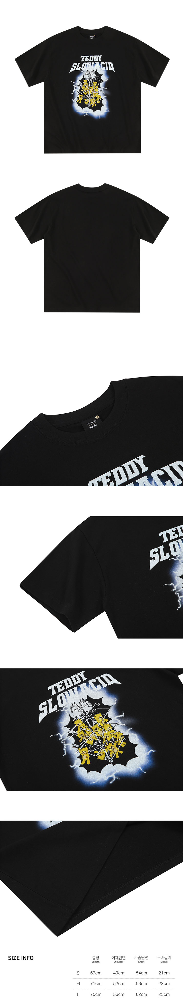 3次予約】NCT127 MARK着用TRANSMISSION TOWER T-SHIRT「SLOWACID X TEDDYISLAND 2021  SUMMER 127」