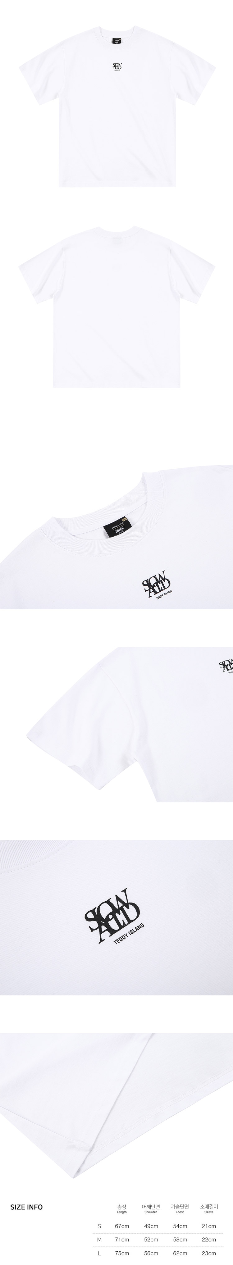 3次予約】NCT127 YUTA&DOYOUNG着用CONTACT LOGO T-SHIRT「SLOWACID X TEDDYISLAND 2021  SUMMER 127」