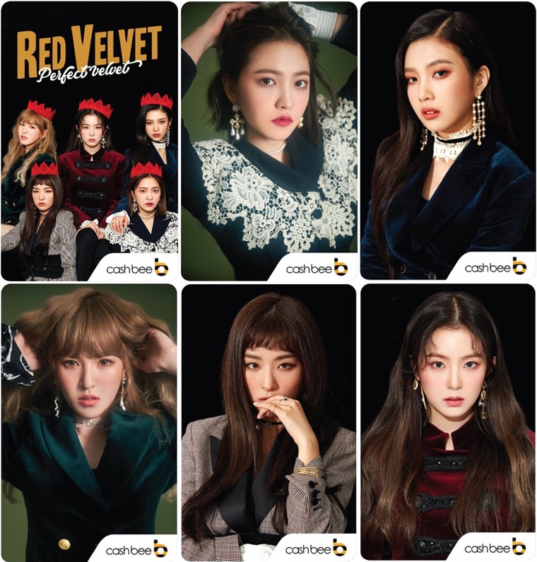 Red Velvet 交通カード(Cashbeeカード)「Red Velvet×7-eleven」