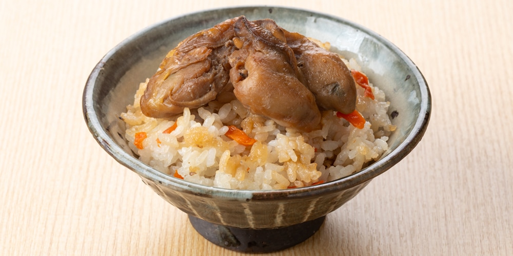 牡蠣うま煮ご飯