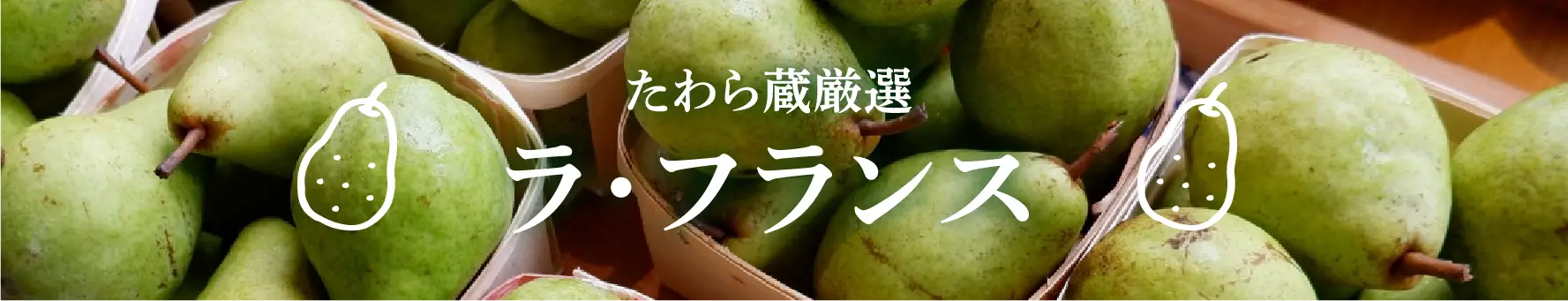 たわら蔵厳選 ラ・フランス