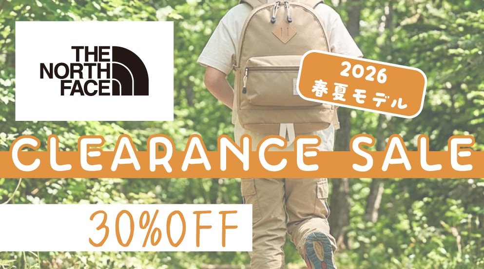 ザ・ノース・フェイス-THE NORTH FACE クリアランスセール【30％OFF】