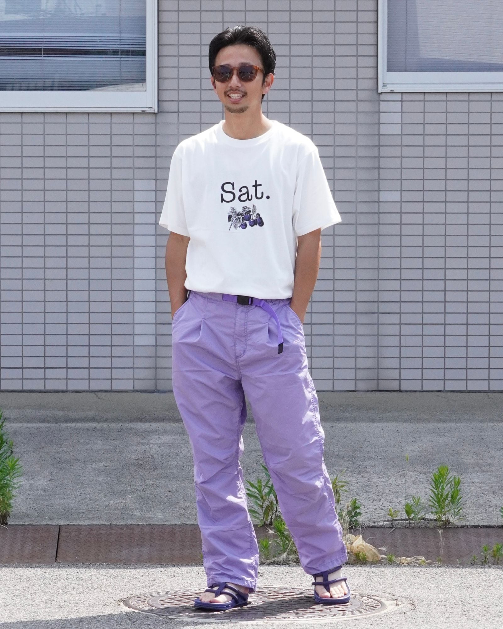 LILAC WALKER ST EASY PANTS Main Styling