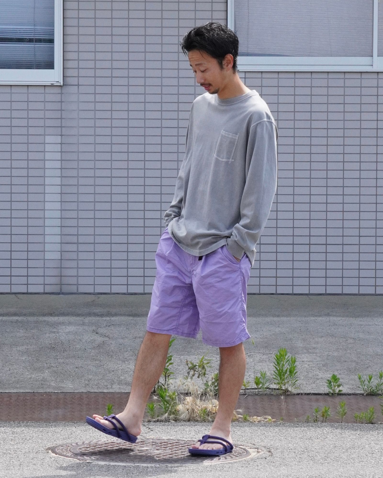 LILAC WALKER EASY SHORTS Styling Detail