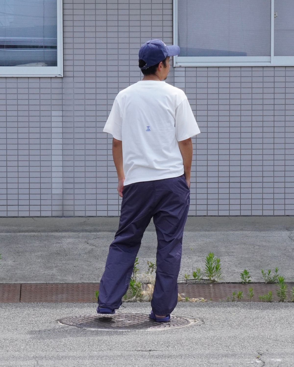 NAVY WALKER ST EASY PANTS Styling Detail