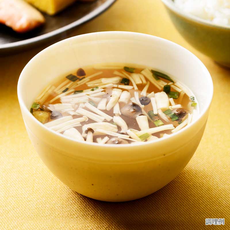 信州しめじの和風スープ　1食