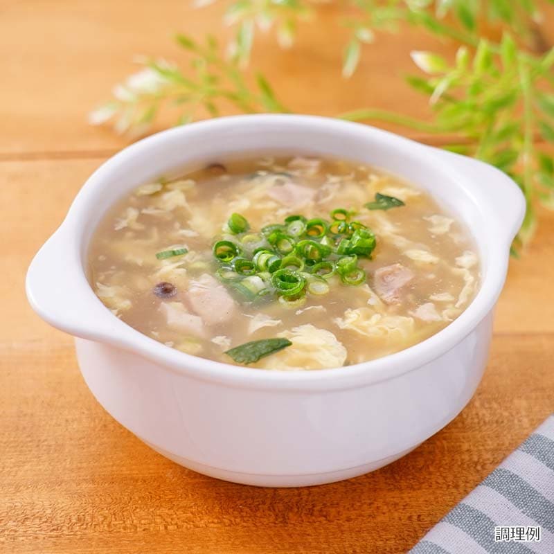 中華風 かきたまスープ