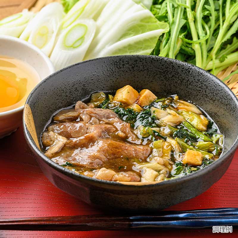 【数量限定】国産牛肉のすき焼き