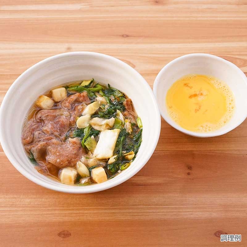 生卵追加でさらにおいしく