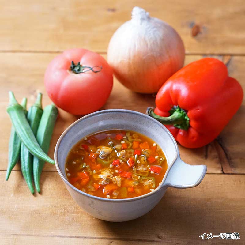4種の野菜と魚介のうまみ