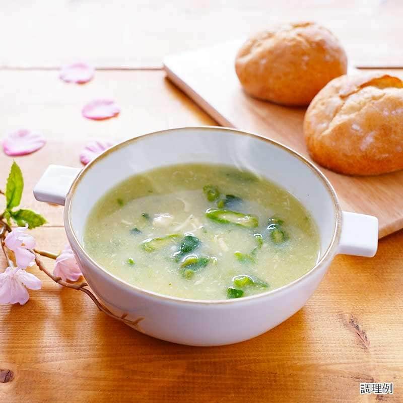 ランチの時間にパンと一緒に食べるのがおすすめ