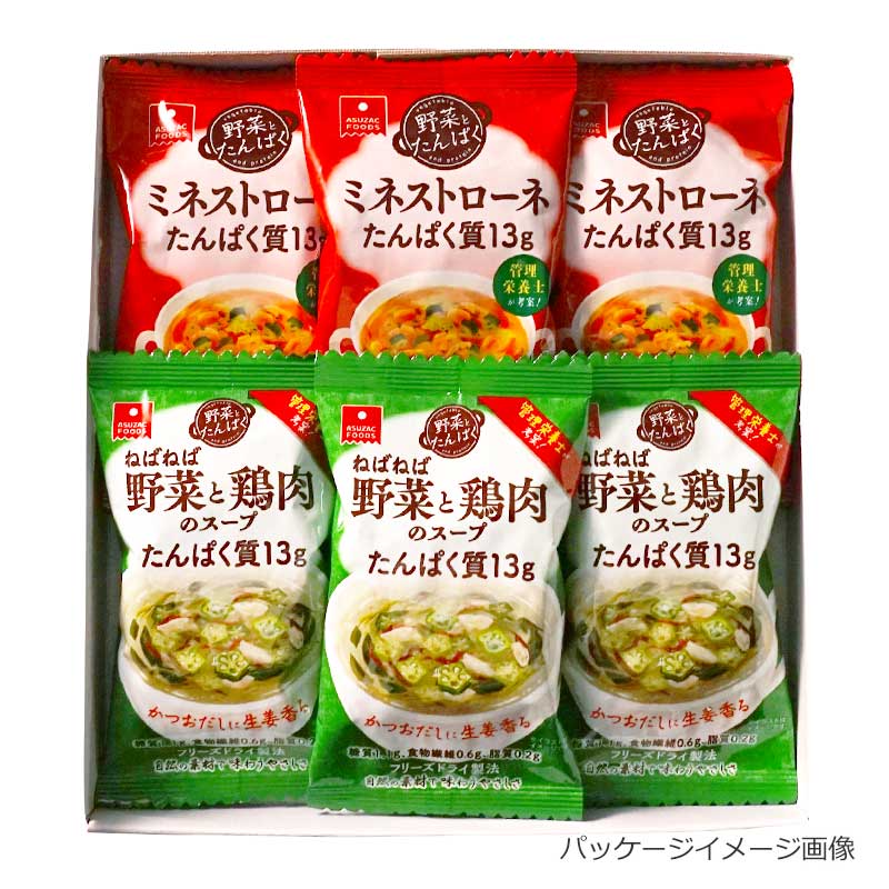 野菜とたんぱく飲み比べセット中身