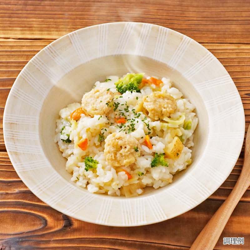 ポトフのチーズリゾット