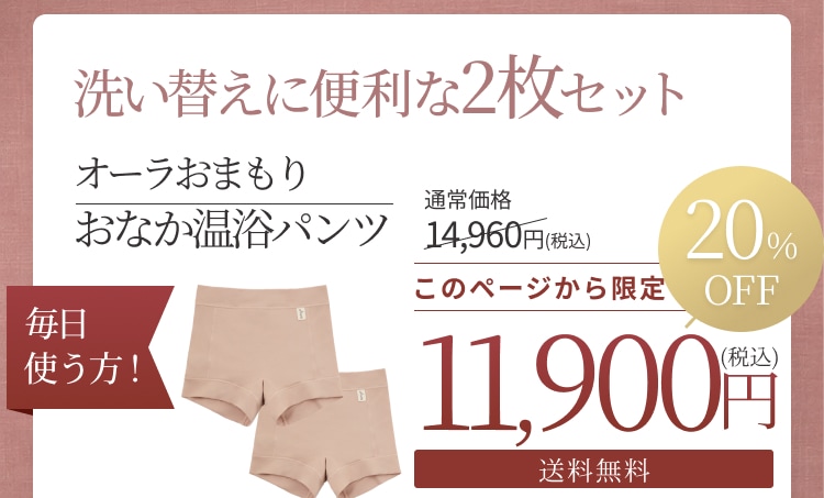 洗い替えに便利な2枚セット 11,968円（税込）送料無料