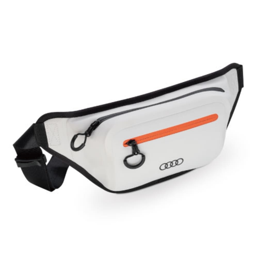 Audi ヒップバッグ（ライトグレー）