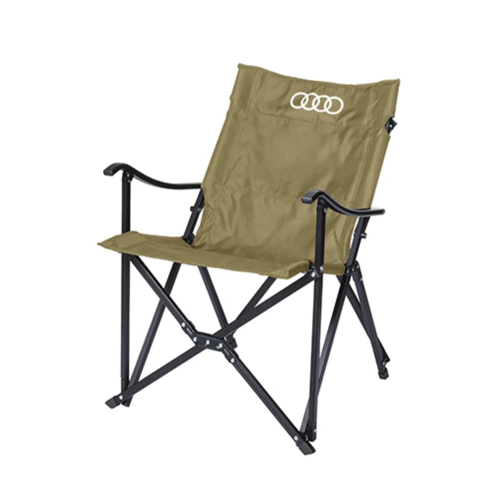 Audi アウトドアチェア（カーキ）