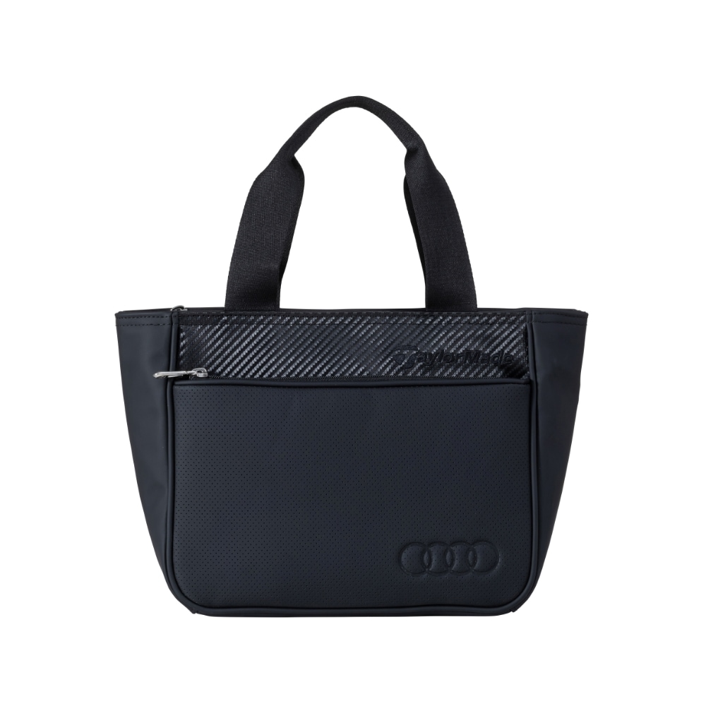 Audi × テーラーメイド ラウンドトートバッグ(ブラック)