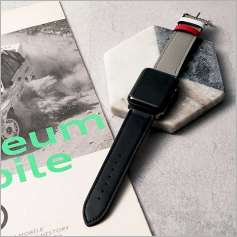 Smart Watch ベルト レザー 44mm