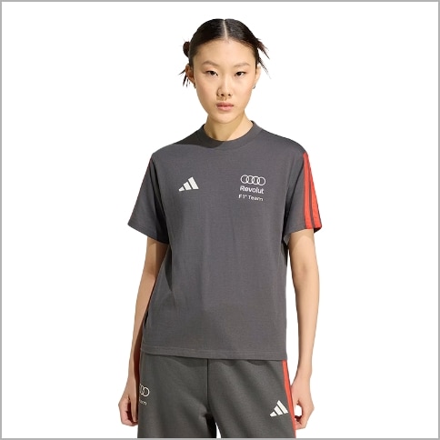 Audi Formula 1 レディースファンＴシャツ（ユーティリティブラック）