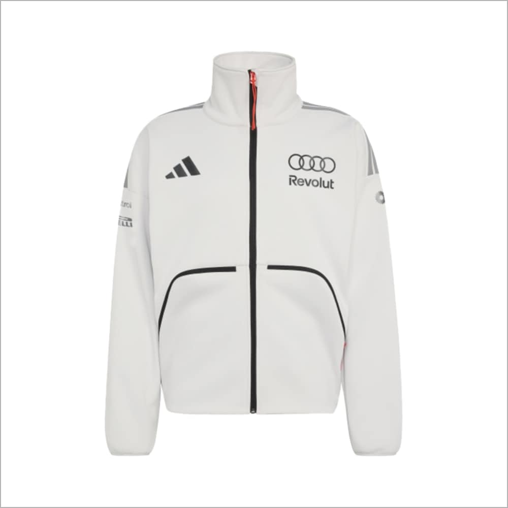Audi Formula 1 メンズエンジニアトラックトップジャケット（チョークパール）