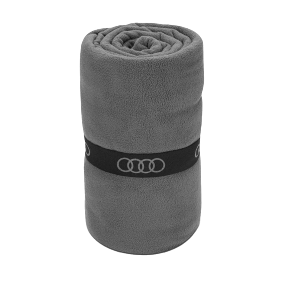 Audi フリースブランケット（グレー）