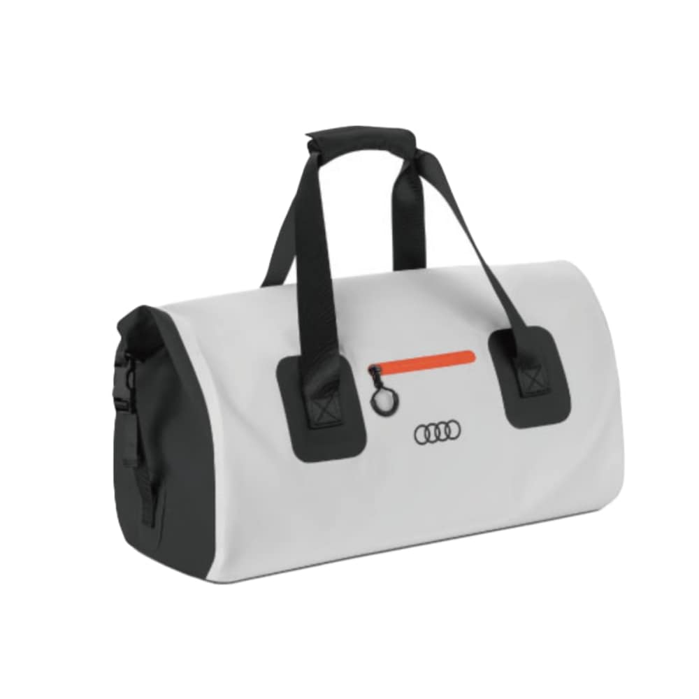 Audi ダッフルバッグ（ライトグレー）