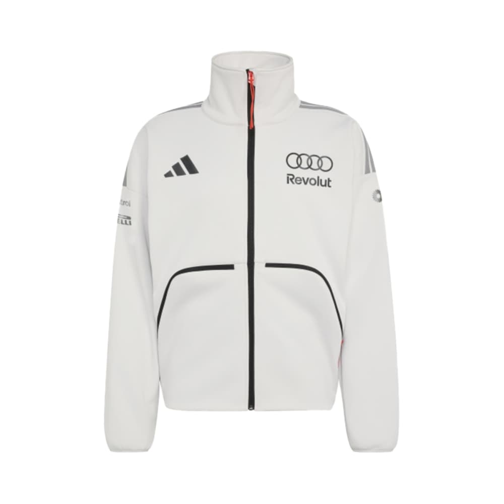 Audi Formula 1 メンズエンジニアトラックトップジャケット(チョークパール)