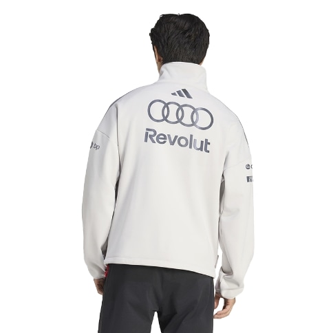 Audi Formula 1 メンズエンジニアトラックトップジャケット(チョークパール)
