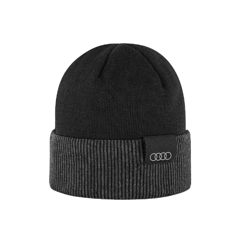 Audi リバーシブルビーニー（ブラック/グレー）