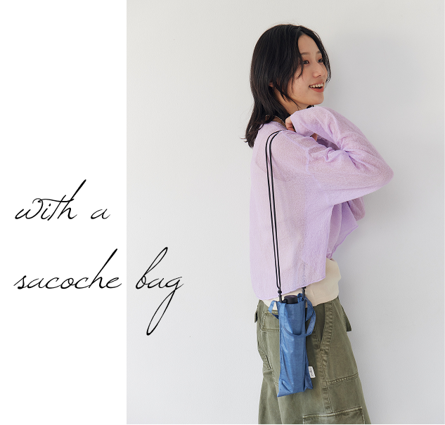 with a sacoche bag