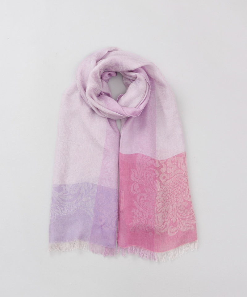 01.シルクローンプチスカーフ ピンク