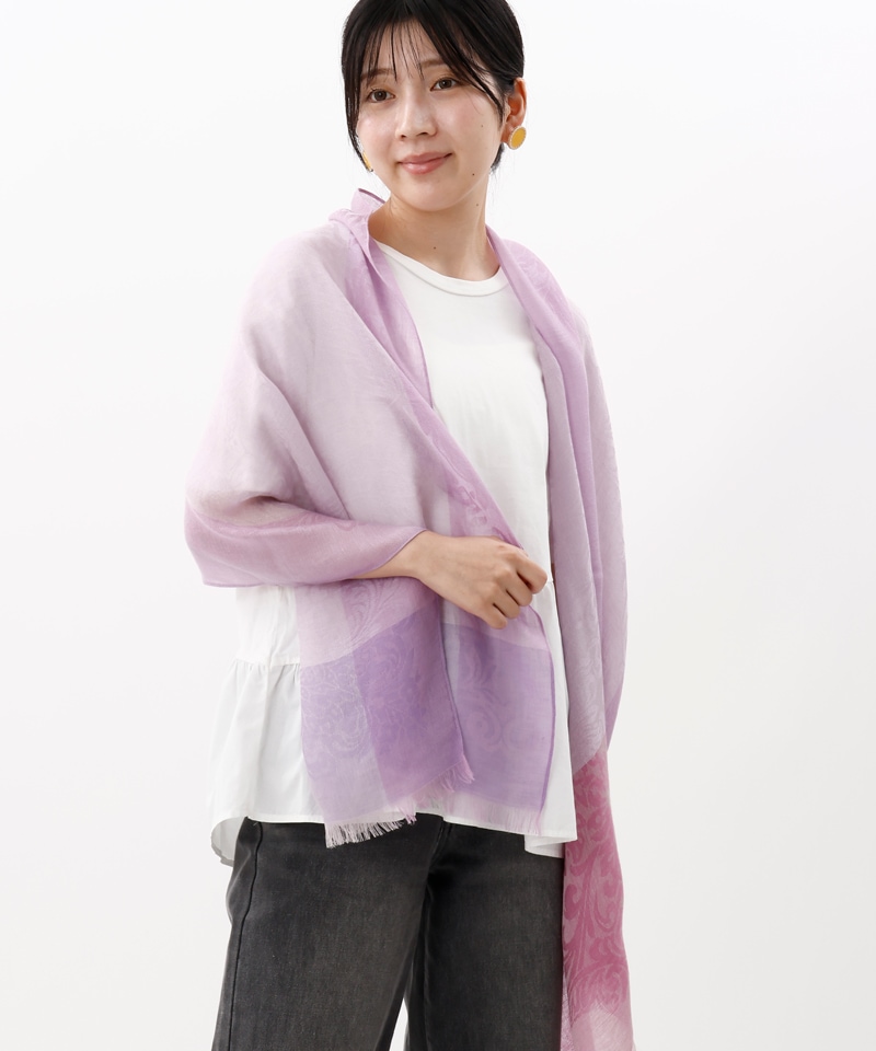 01.シルクローンプチスカーフ ピンク