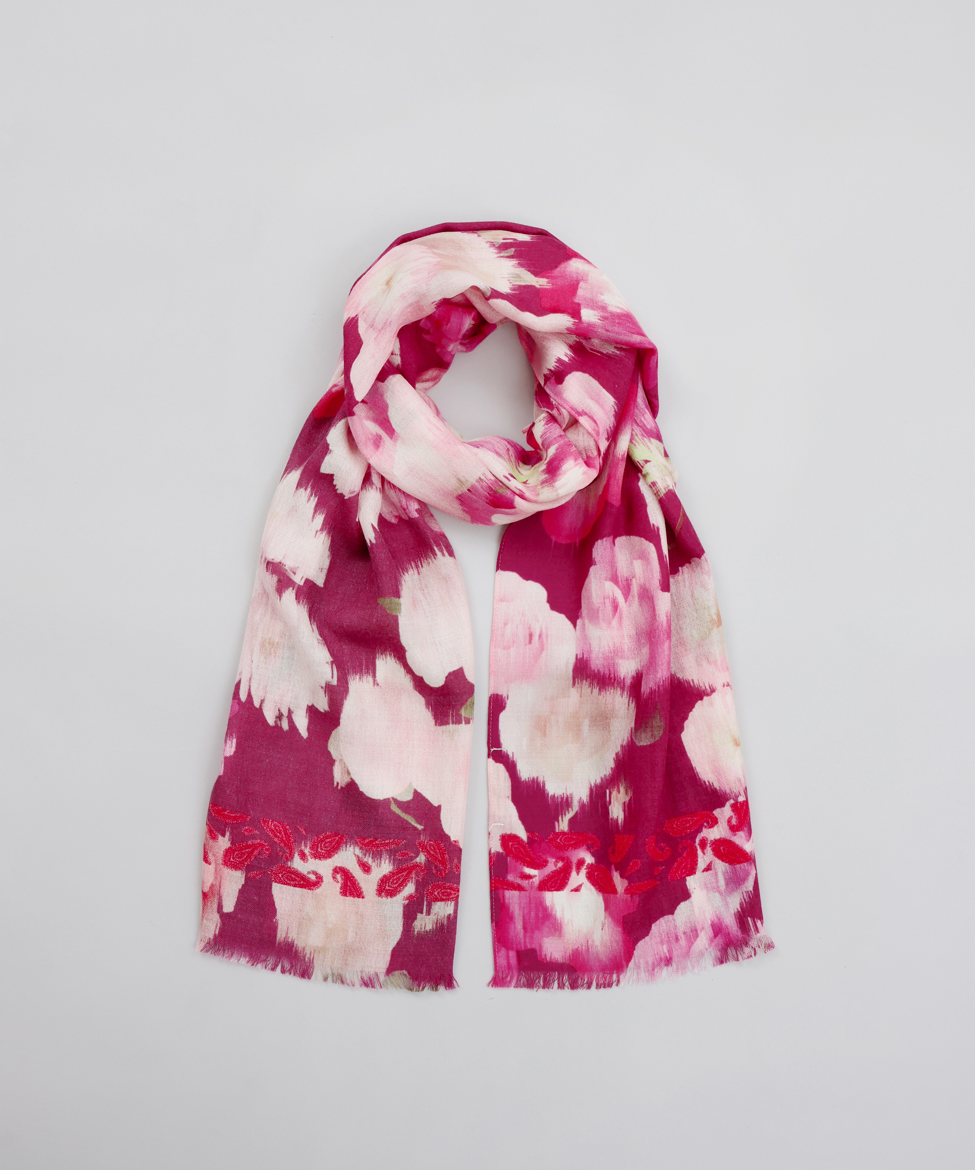 03.プリーツプチスカーフ イエロー