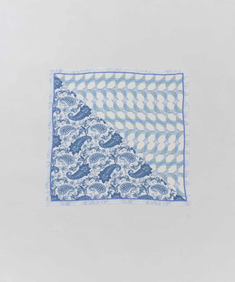 01.シルクローンプチスカーフ ライトパープル