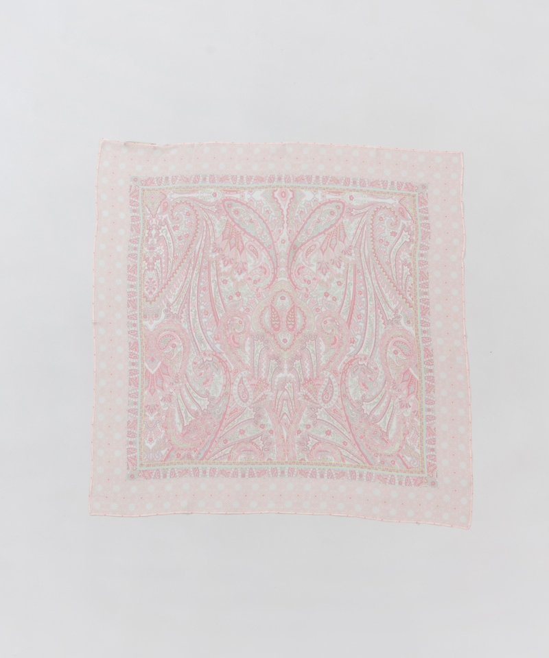 01.シルクローンプチスカーフ ピンク