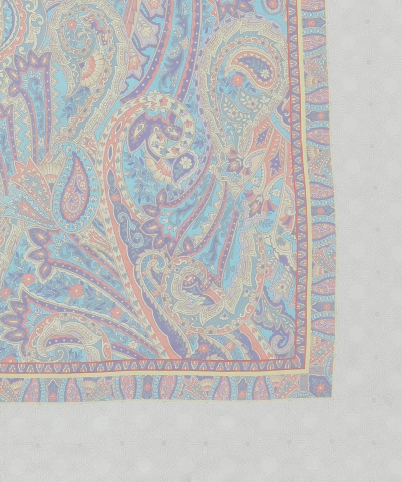 01.シルクローンプチスカーフ ブルー