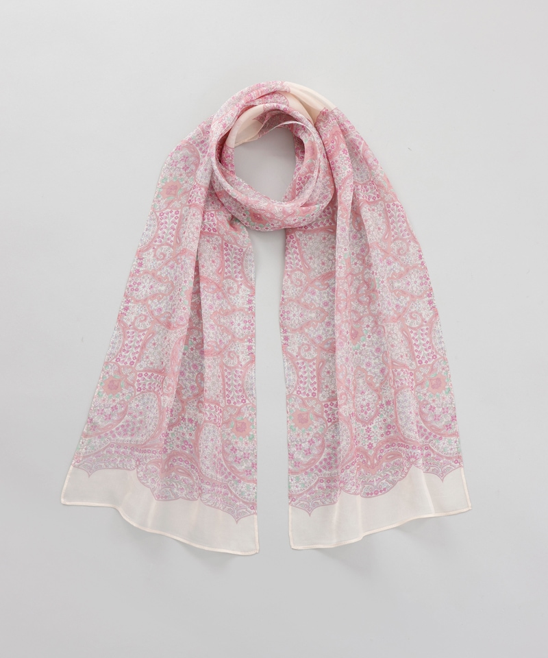 01.シルクローンプチスカーフ ピンク