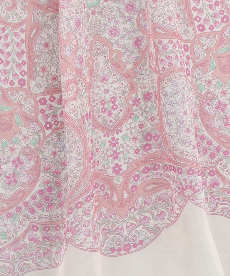 01.シルクローンプチスカーフ ピンク