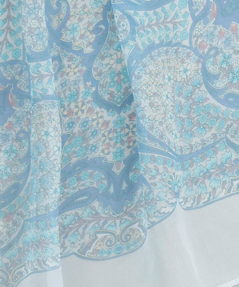 01.シルクローンプチスカーフ ブルー