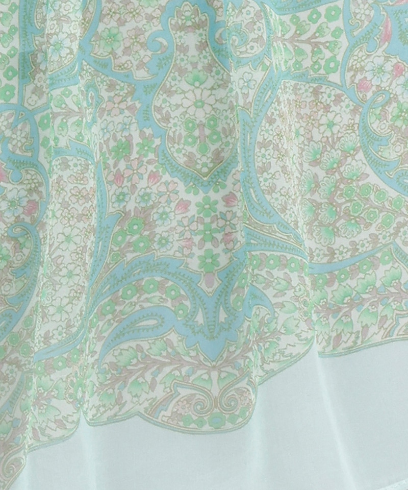 01.シルクローンプチスカーフ イエロー