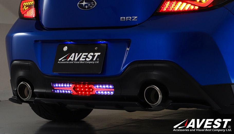 TOYOTA GR86 ZN8 SUBARU BRZ ZD8 フルLED バックフォグ / 86 ハチロク リアフォグ Ver.2-AVEST