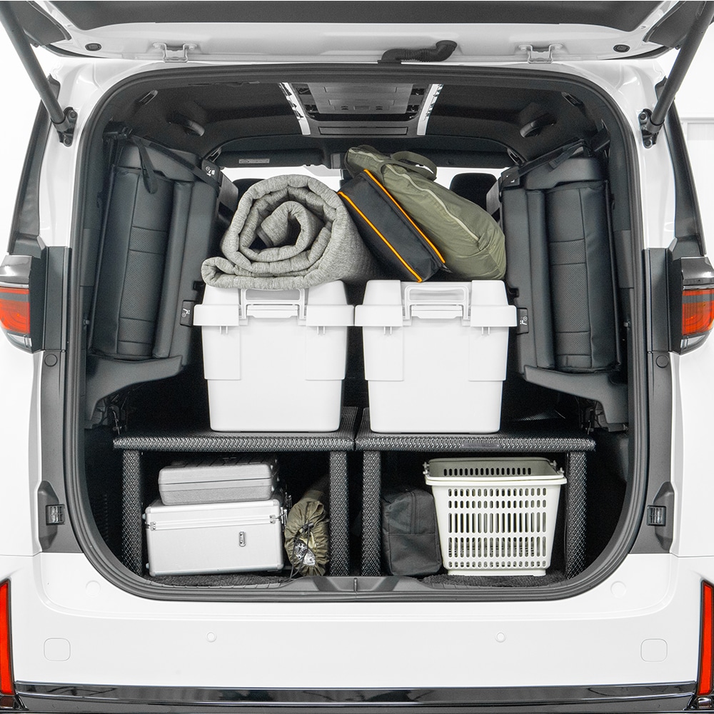 Amorph】ラゲッジボード セット 簡易 ベッドキット アルファード